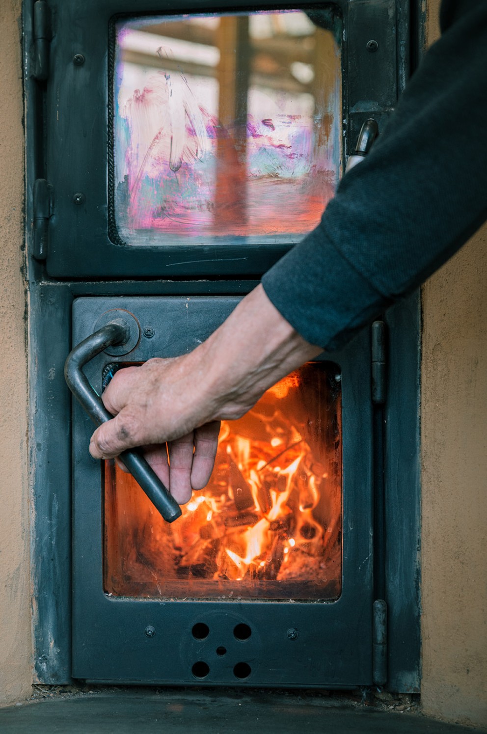 Rocket stove in duurzame kleuterschool Alkmaar | Foto: Sheena Schouwink