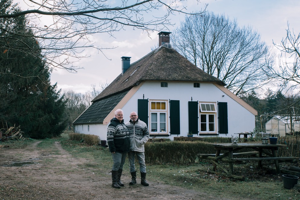 Liesbeth en Frank voor De Witte Hemel | Foto: Sheena Schouwink