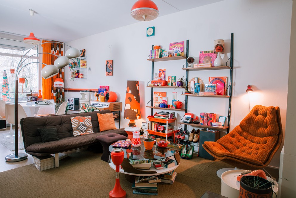 Vintage jaren zeventig huis | Foto: Sheena Schouwink