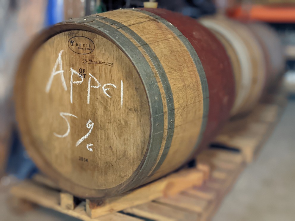 Appelstook ligt te wachten tijdens de rijping | Foto: Thomas, RAM