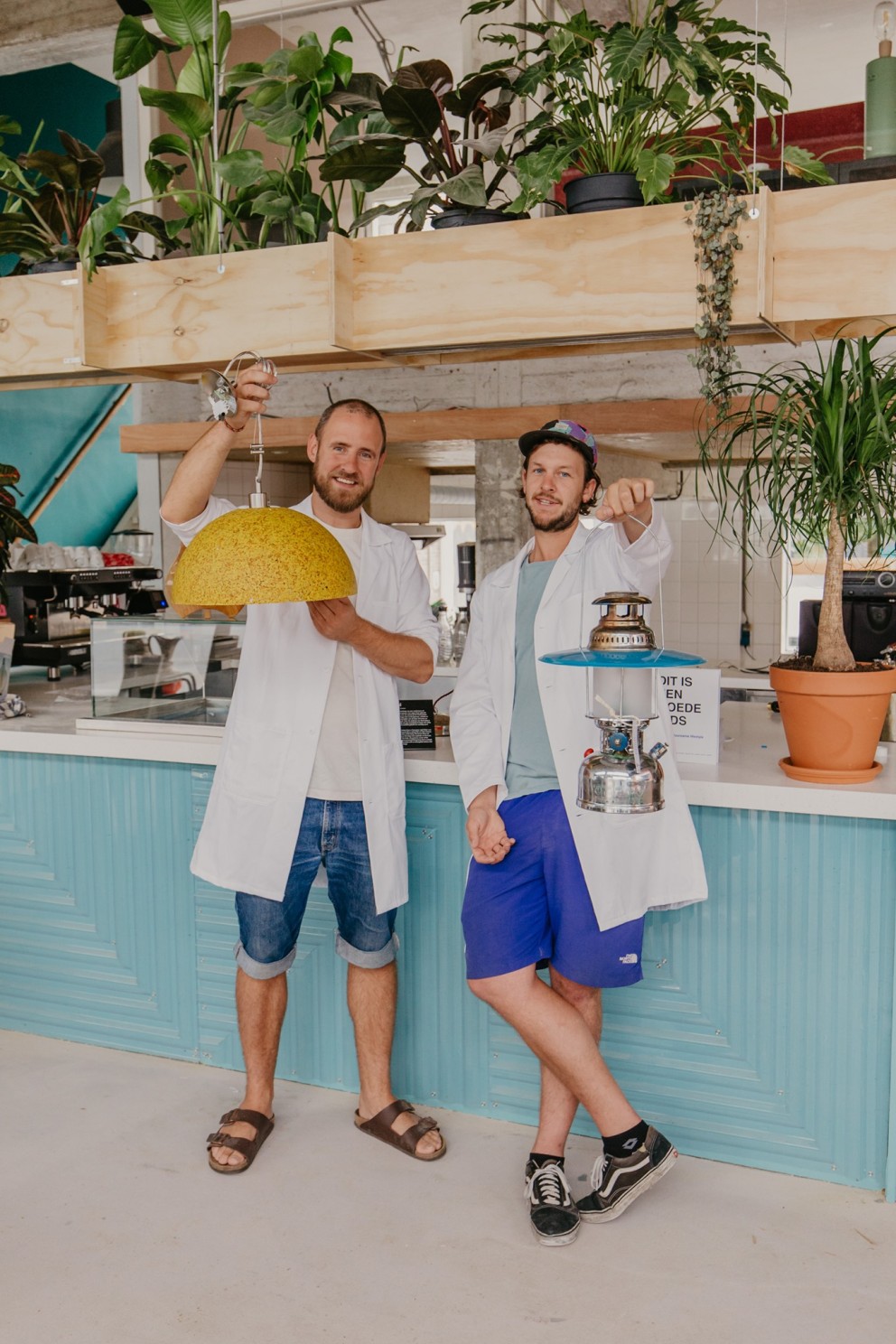 Raymond en Berend (rechts op de foto) | Foto: eigen archief