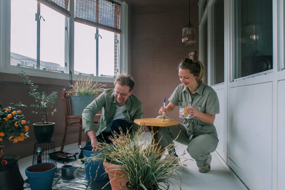 Theo-Bert Pot tips binnenbalkon