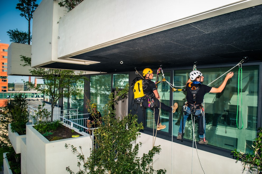 Abseilende tuinmannen | Euro Solutions