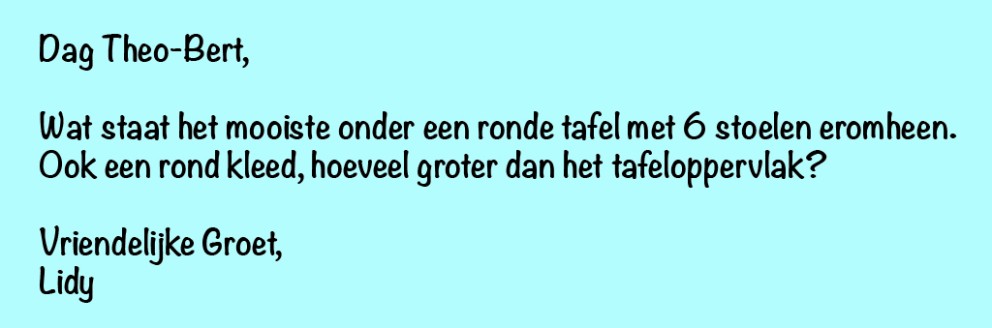 Woonvraag aan Theo-Bert Pot