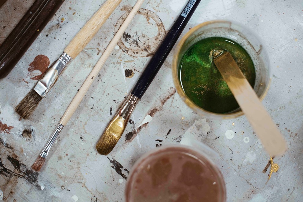 Lijstenrestaurateur - Foto: Liesbeth Disbergen