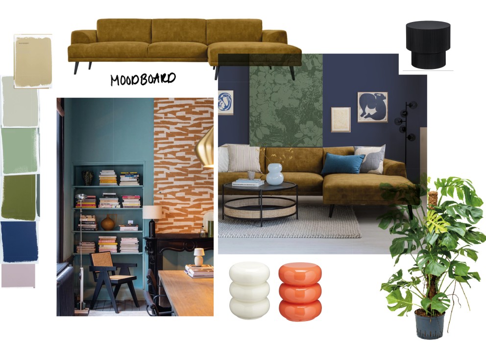 Metamorfose woonkamer Theo-Bert Pot