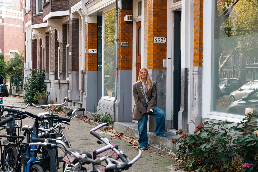 Rotterdams appartement in herfstkleuren | foto: Roos Eijmers