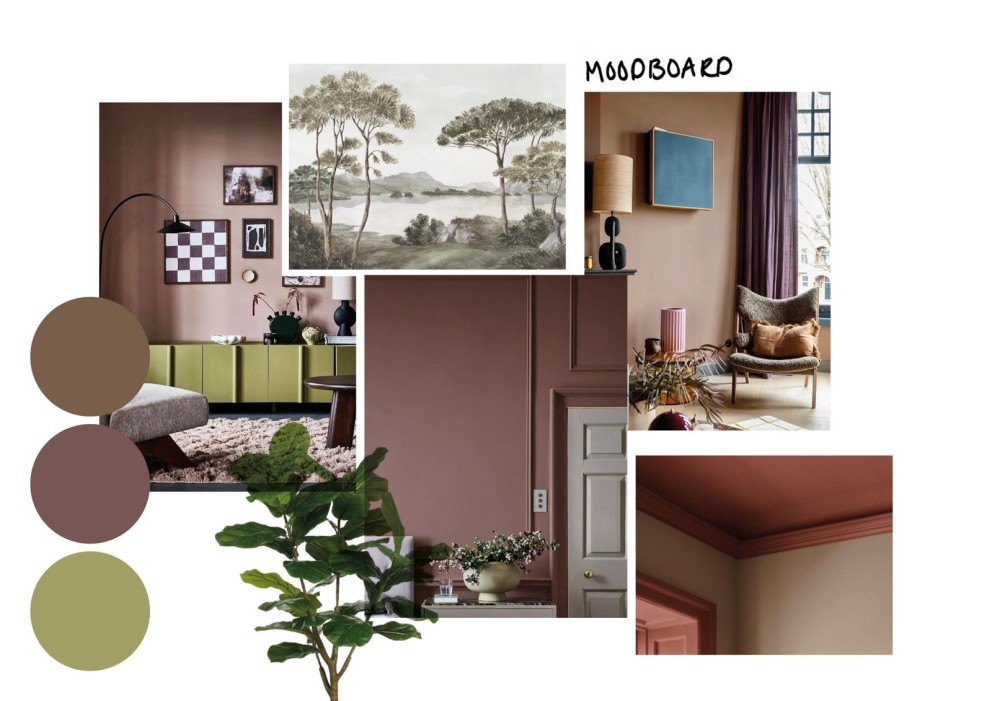 Moodboard eetkamer make-over 