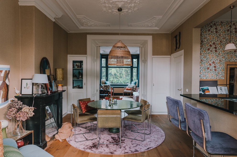 Emmeline woont in haar eigen Villa Kakelbont