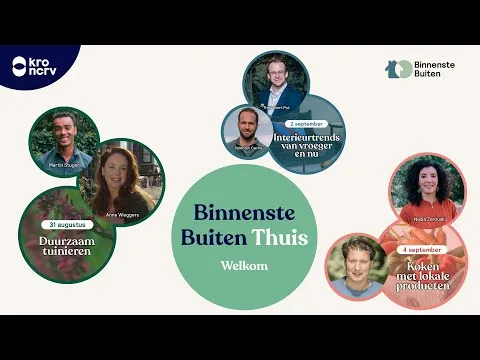 BinnensteBuiten thuis | Duurzaam tuinieren met Martin en Anne