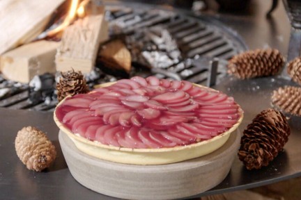 Limburgse stoofperenvlaai