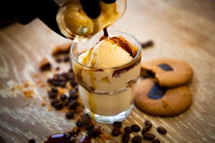 Koffie met ijs