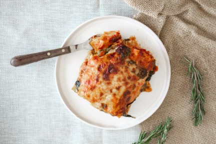 Vegetarische lasagna