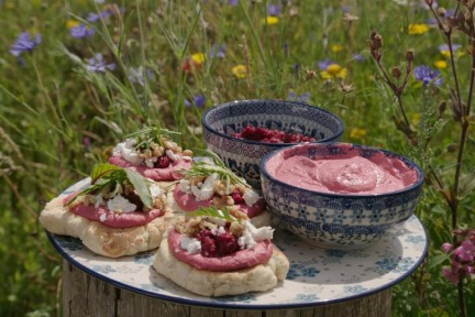 broodje bietenhummus