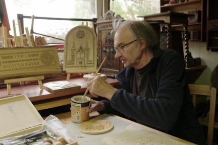 Houtsnijwerk in Friesland