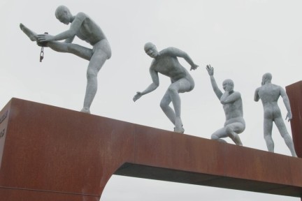 Het Slavernijmonument in Rotterdam