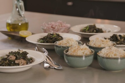 Molokhia met jackfruit