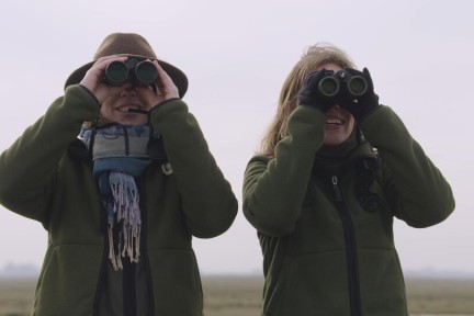 De winterse polder Arkemheen