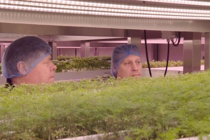 Leon bezoekt een boerderij van de toekomst