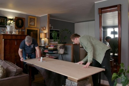 Theo-Bert richt sfeervolle werkkamer in