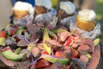 Gegrilde diamanthaas salade
