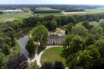 De tuin van historische buitenplaats Erfgoed Landfort