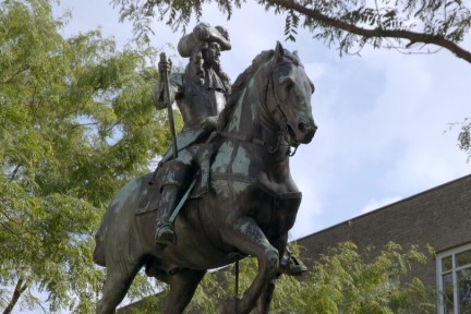 Het standbeeld van Willem III