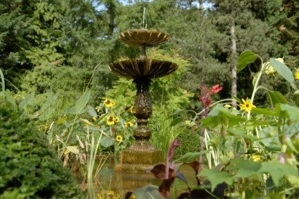 Kleurrijke bloementuin Nijmegen