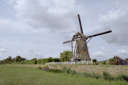 De molen in Oud-Alblas