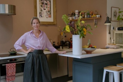 Het huis van Noor en Benjamin staat vol prachtige tweedehands designmeubels