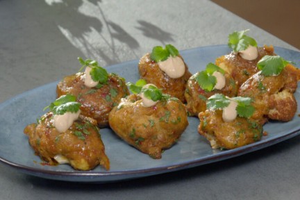 Gefrituurde bloemkool