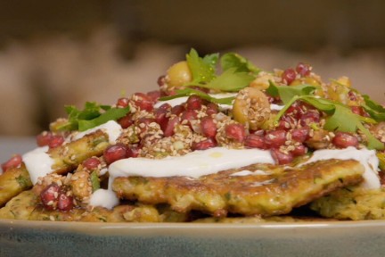 Courgette fritters