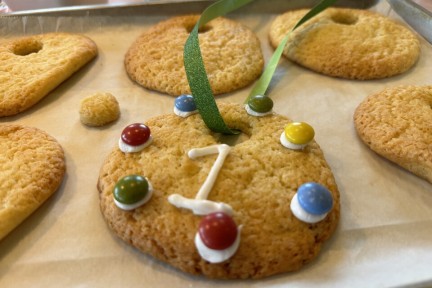 Medaillekoekjes als traktatie