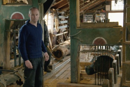 een authentieke houtzaagmolen