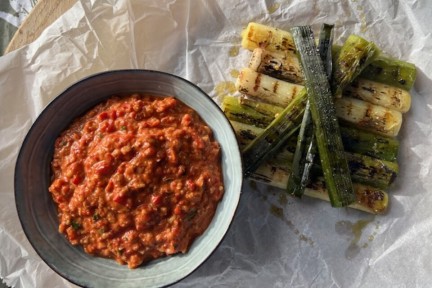 Rosah maakt recept met verse prei uit Oirschot