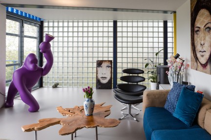 Kleurrijk huis Delft