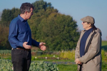 Alain maakt wat lekkers met de gefermenteerde groente van Daan