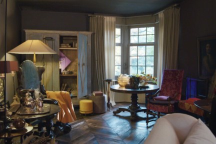 Een rijk gedecoreerde kerstwoning in België