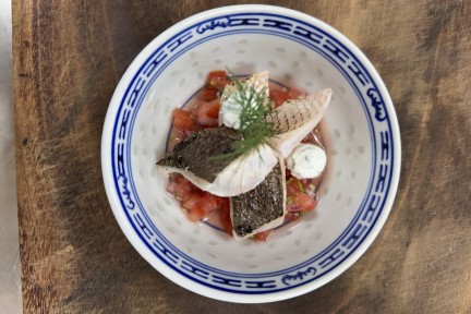 Ramon maakt een heerlijk gerecht met makreel.