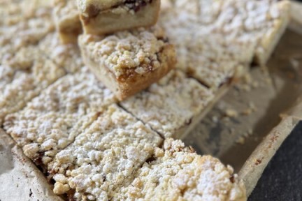 Appel kruimel plaattaart van Ramon Brugman