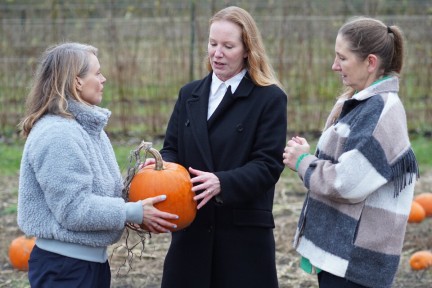 Marieke Eyskoot maakt skincare van pompoenafval