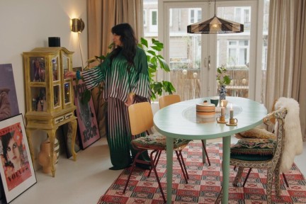 Selma’s kleurrijke Amsterdamse appartement met Turkse invloeden