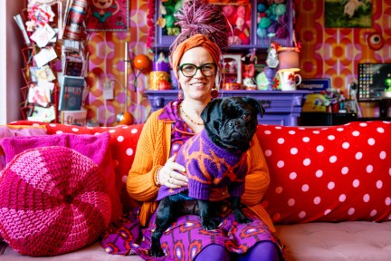 Seventies kakelbont interieur - Foto: Roos Eijmers