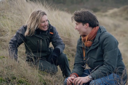 Marieke ziet bijzondere korstmossen bij Katwijk