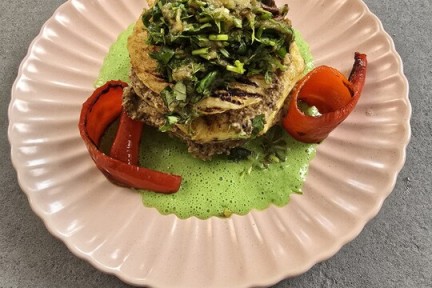 gegrilde knolselderij