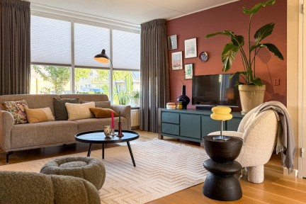 Metamorfose woonkamer - Theo-Bert Pot