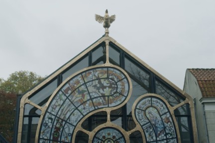 Oude kerk in Dordrecht