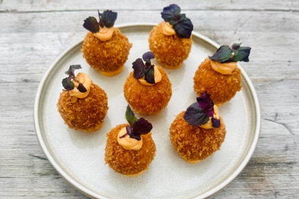 Kimchi-kaas bitterballen