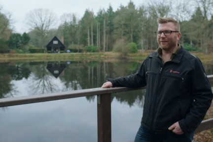 Wielewaal met beheerder Niels