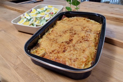 Paddenstoelen lasagne